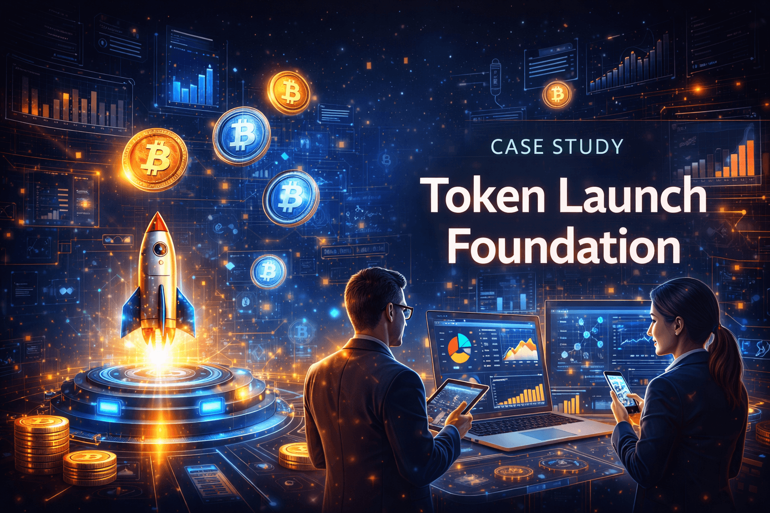 Token launch operations dashboard