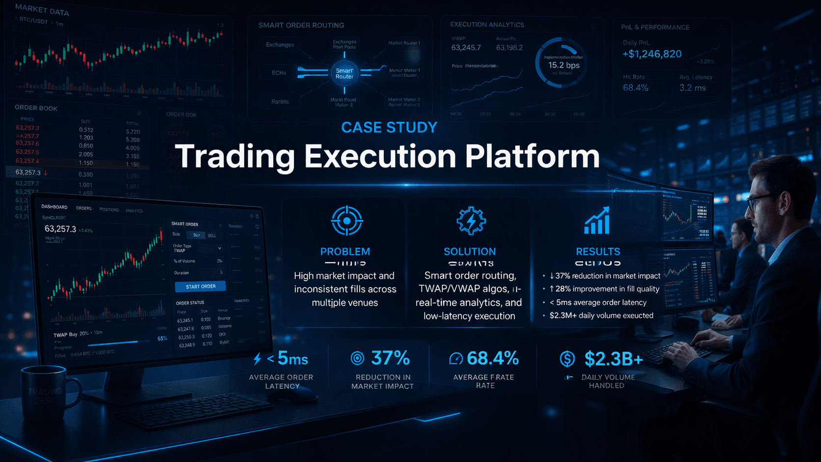 Market making risk dashboard